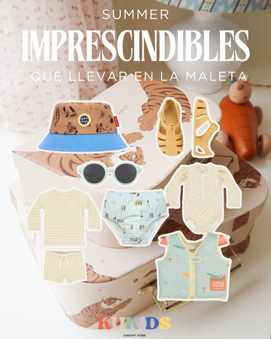 Los imprescindibles del verano para los peques