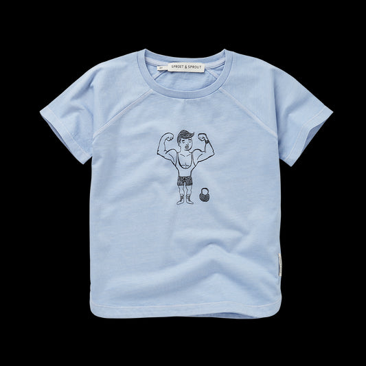 Camiseta raglán Forzudo- SPROET & SPROUT