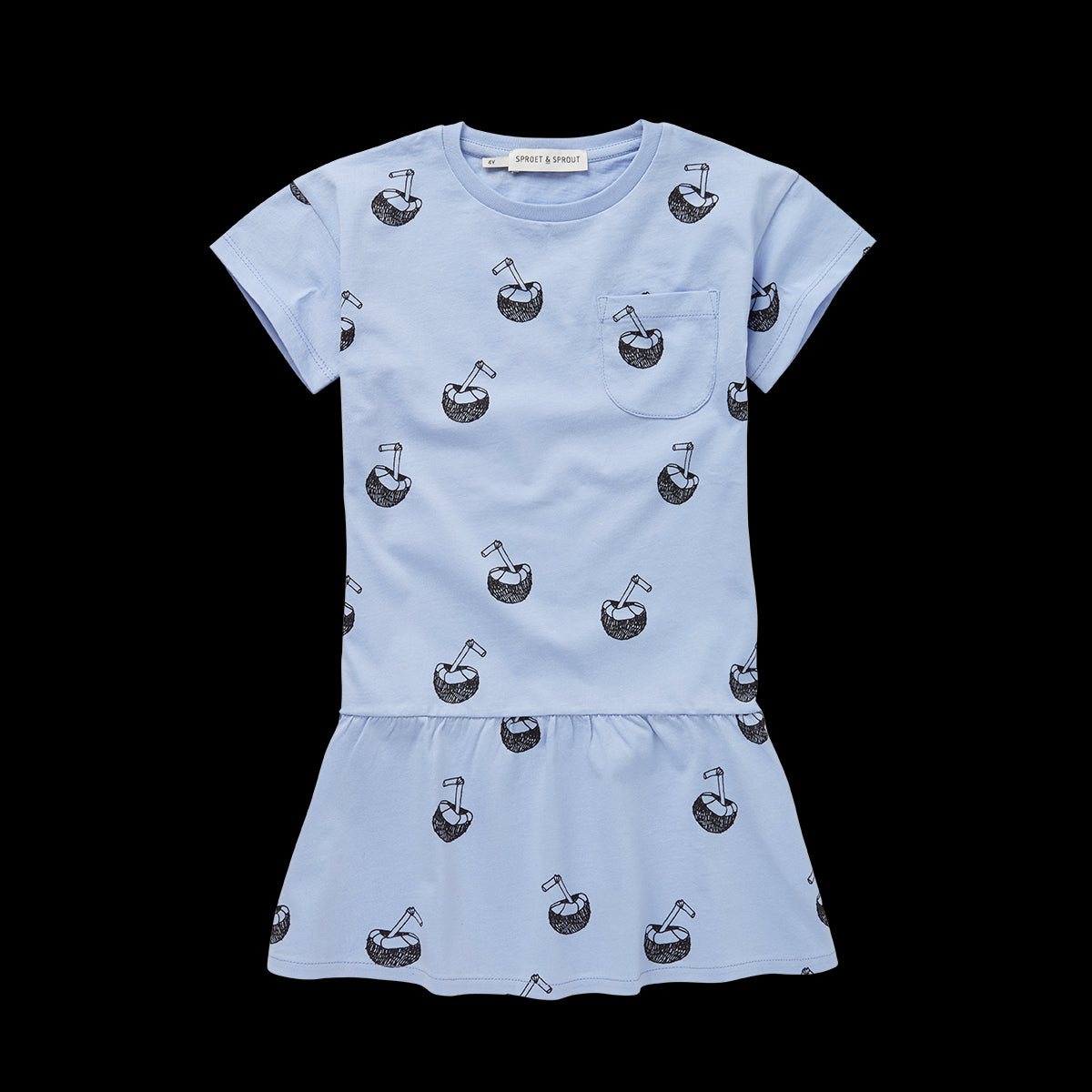 Vestido estampado cocos- SPROET & SPROUT