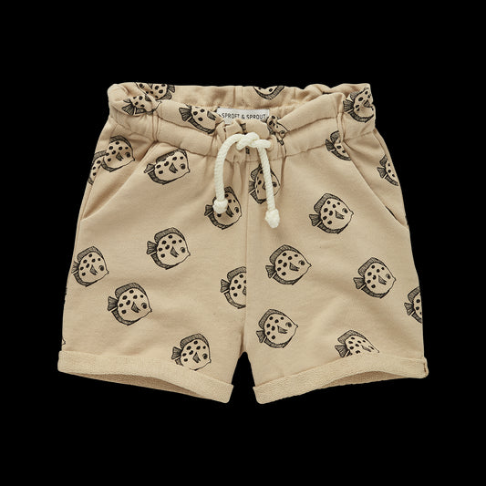 Pantalón corto estampado peces- SPROET & SPROUT