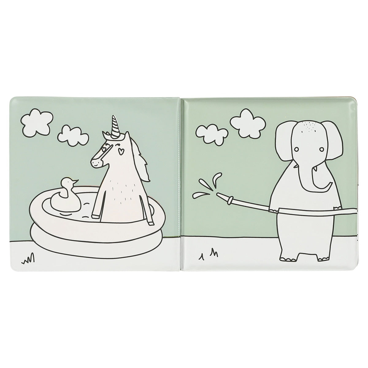 Libro de baño para colorear Mrs Gato- TRIXIE