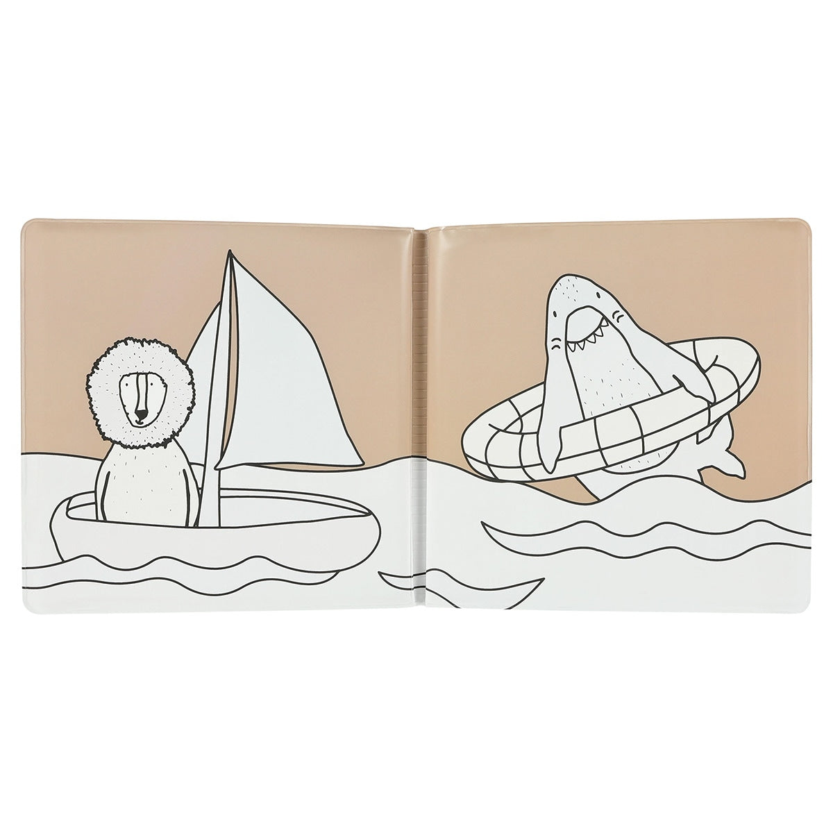 Libro de baño para colorear Mrs Gato- TRIXIE