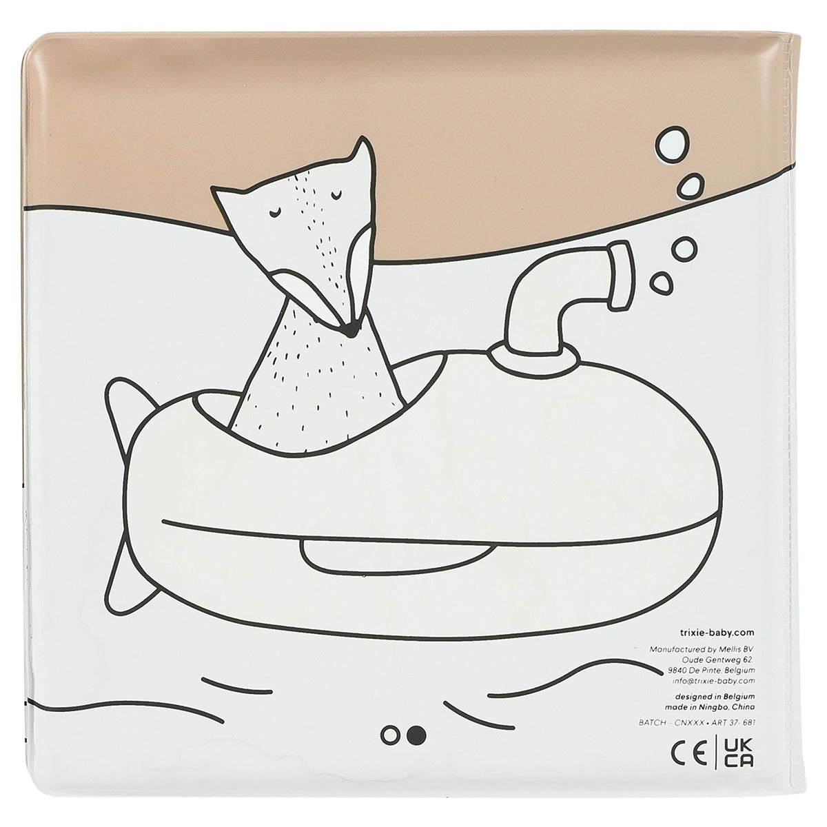 Libro de baño para colorear Mrs Gato- TRIXIE