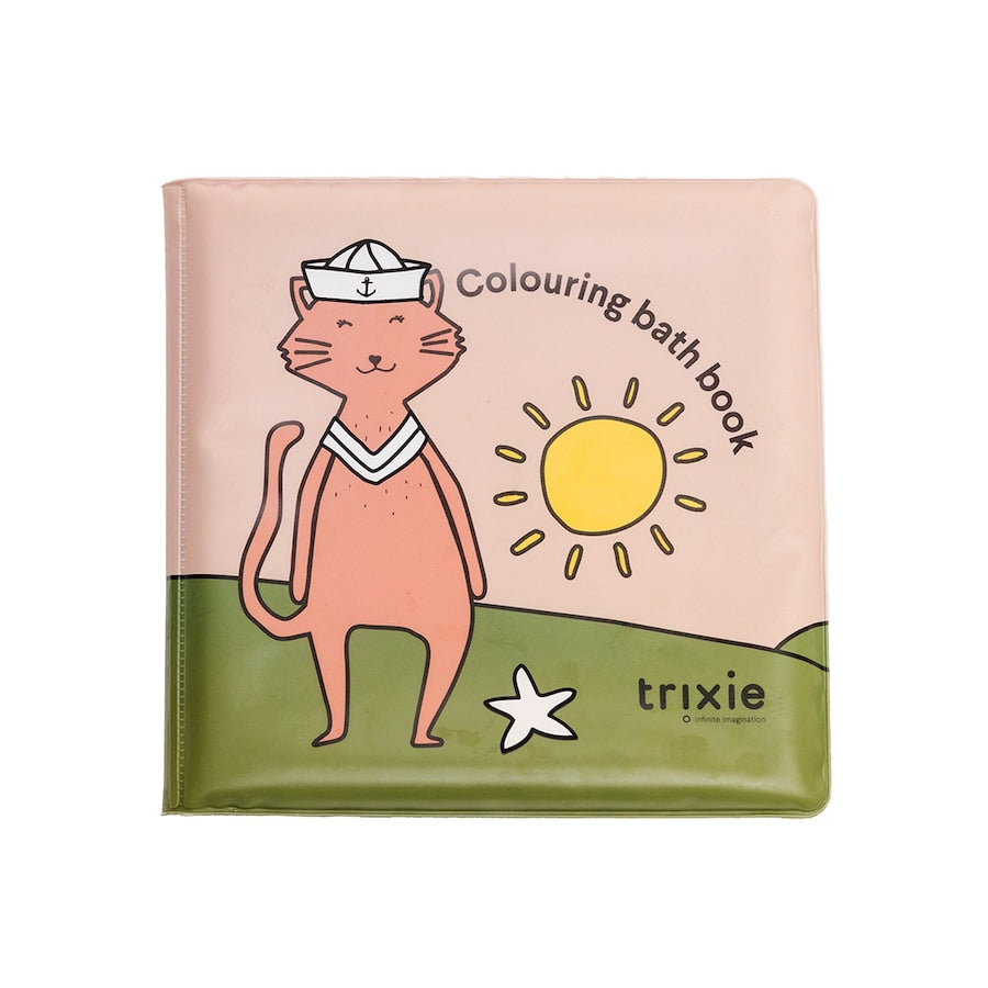 Libro de baño para colorear Mrs Gato- TRIXIE