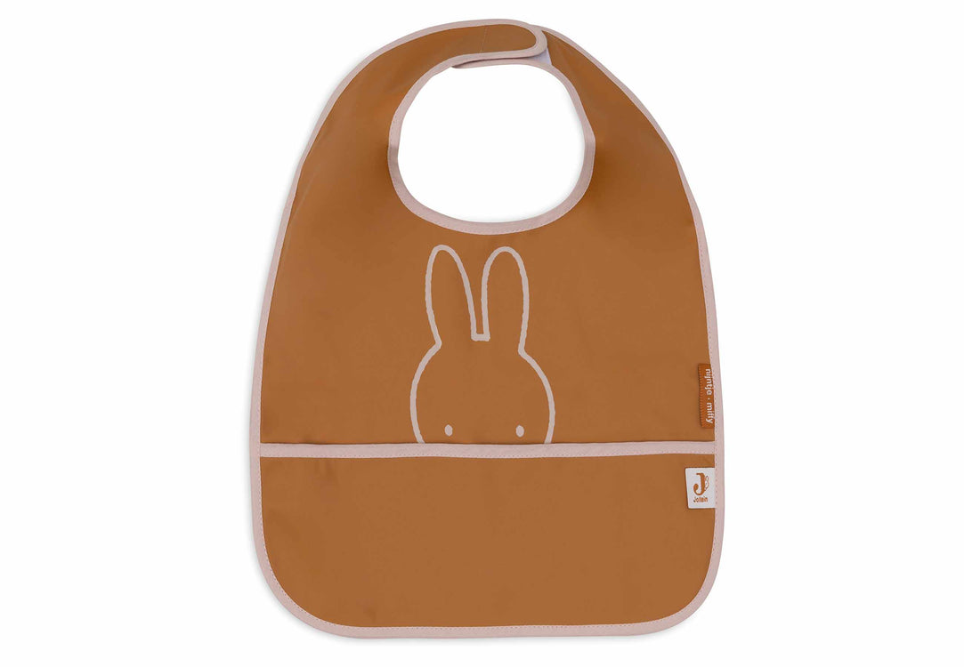 BABERO Waterproof conejito-Perrito Rosa silvestre- JOLLEIN