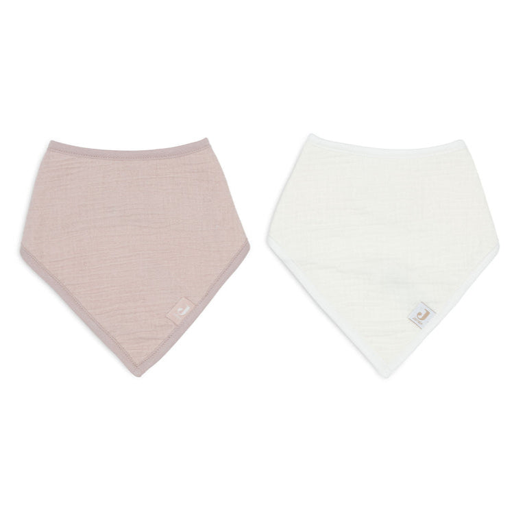 Bandana waterproof muselina Rosa Silvestre- Avena- JOLLEIN