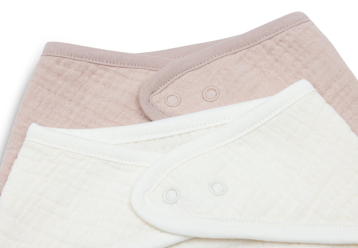 Bandana waterproof muselina Rosa Silvestre- Avena- JOLLEIN