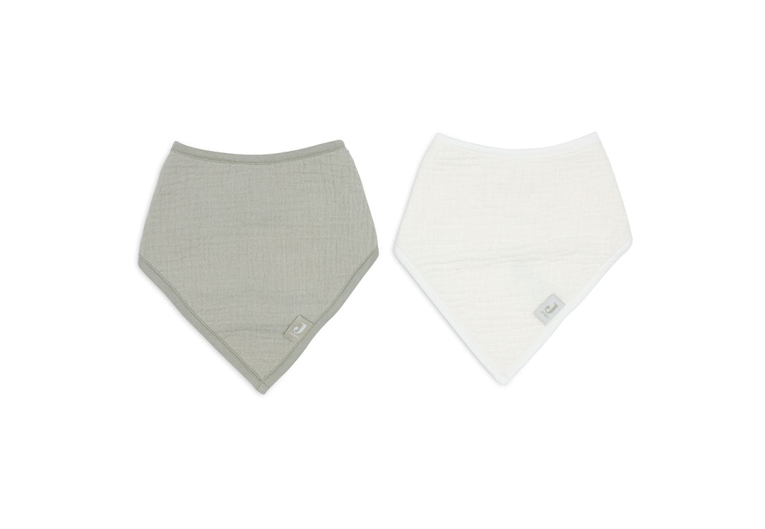 Bandana waterproof muselina Verde Oliva- Crudo- JOLLEIN