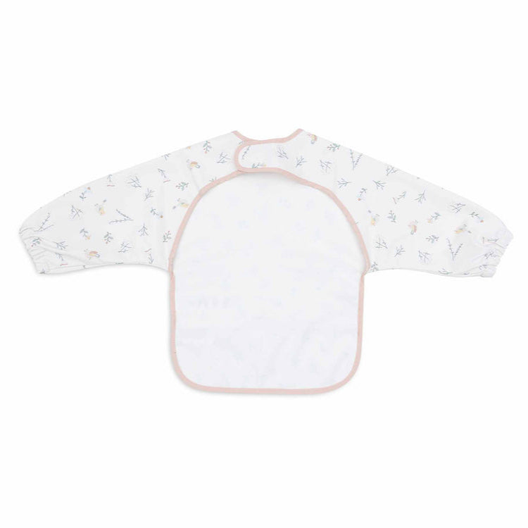 Babero impermeable con mangas Pajaritos- - JOLLEIN