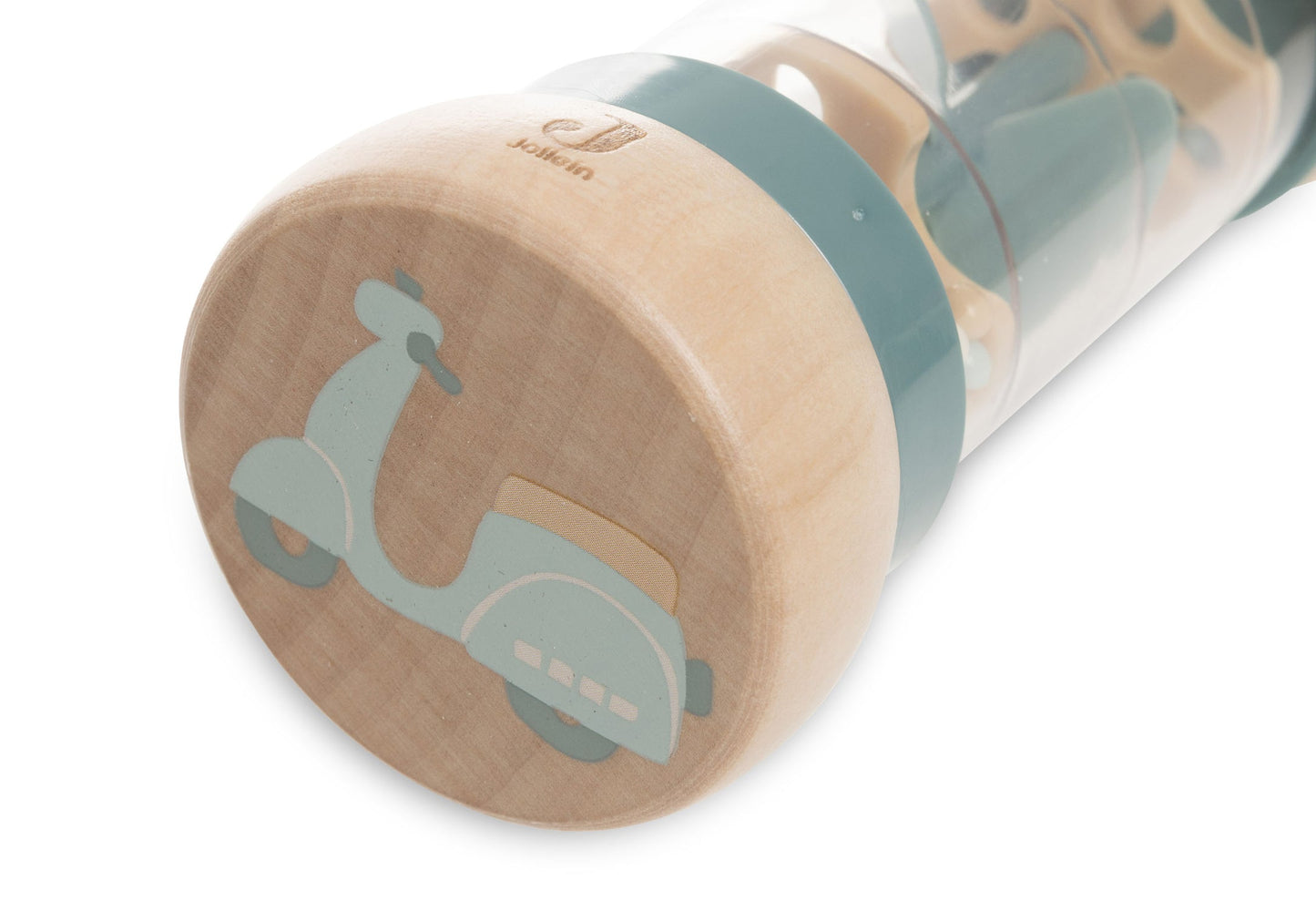 Sonajero de madera lluvia de bolitas Helicóptero - JOLLEIN