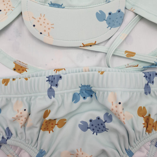 Culetín pañal estampado con protección solar UPF 50+ - MONNUAGE