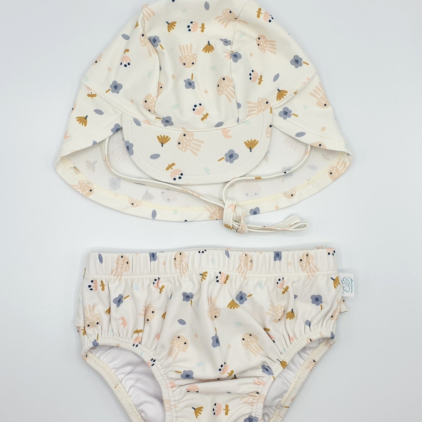 Culetín pañal estampado con protección solar UPF 50+ - MONNUAGE
