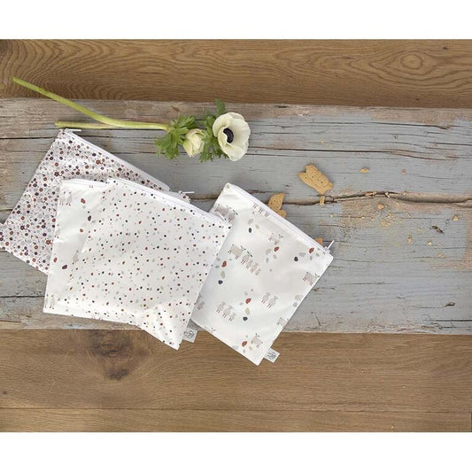 Bolsa Aislante Alimentos 2pcs Flores -LÄSSIG