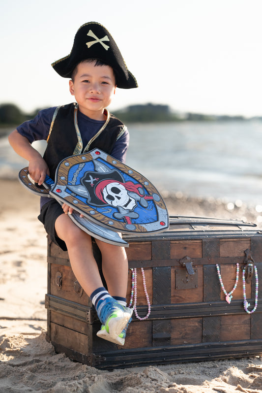 Chaleco Pirata y Parche- GREAT PRETENDERS