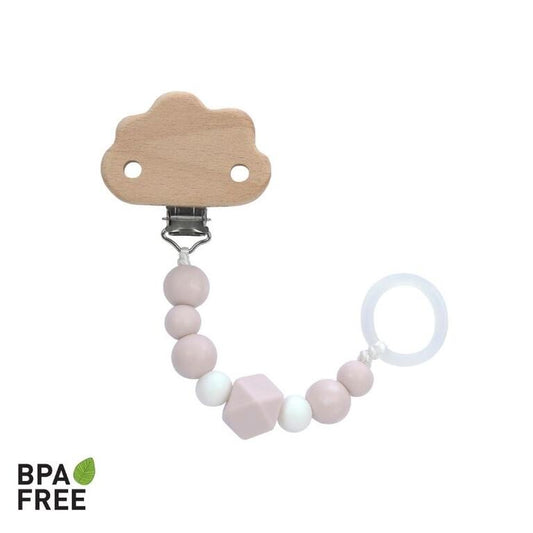 Cadena para chupete Pink- LÄSSIG