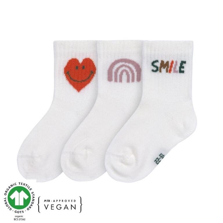 Calcetines 3 Uds Little Smil- LÄSSIG