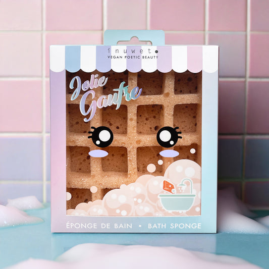 Esponja de ducha wafle -INUWET