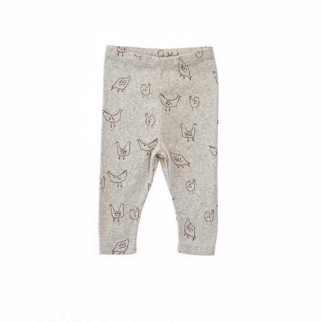 Legging rib estampado gallinas- PLAY UP