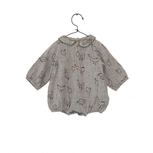 Pelele estampado de gallinas - PLAY UP