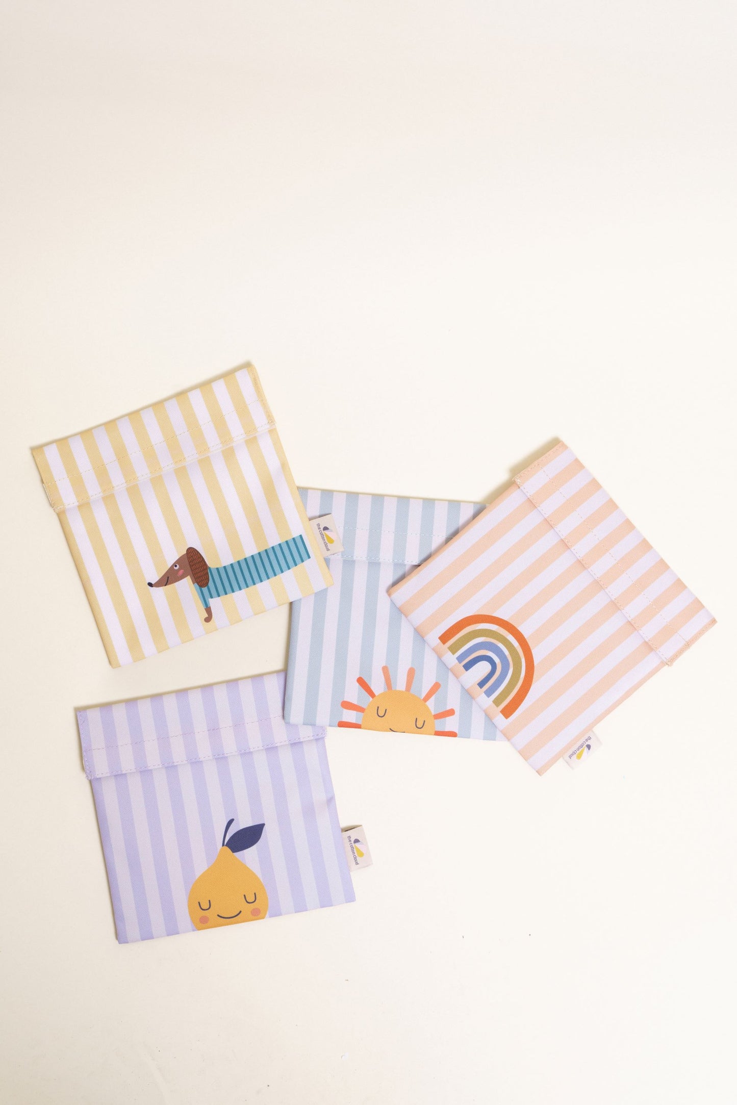Bolsa Sandwich Limón- THE COTTON CLOUD