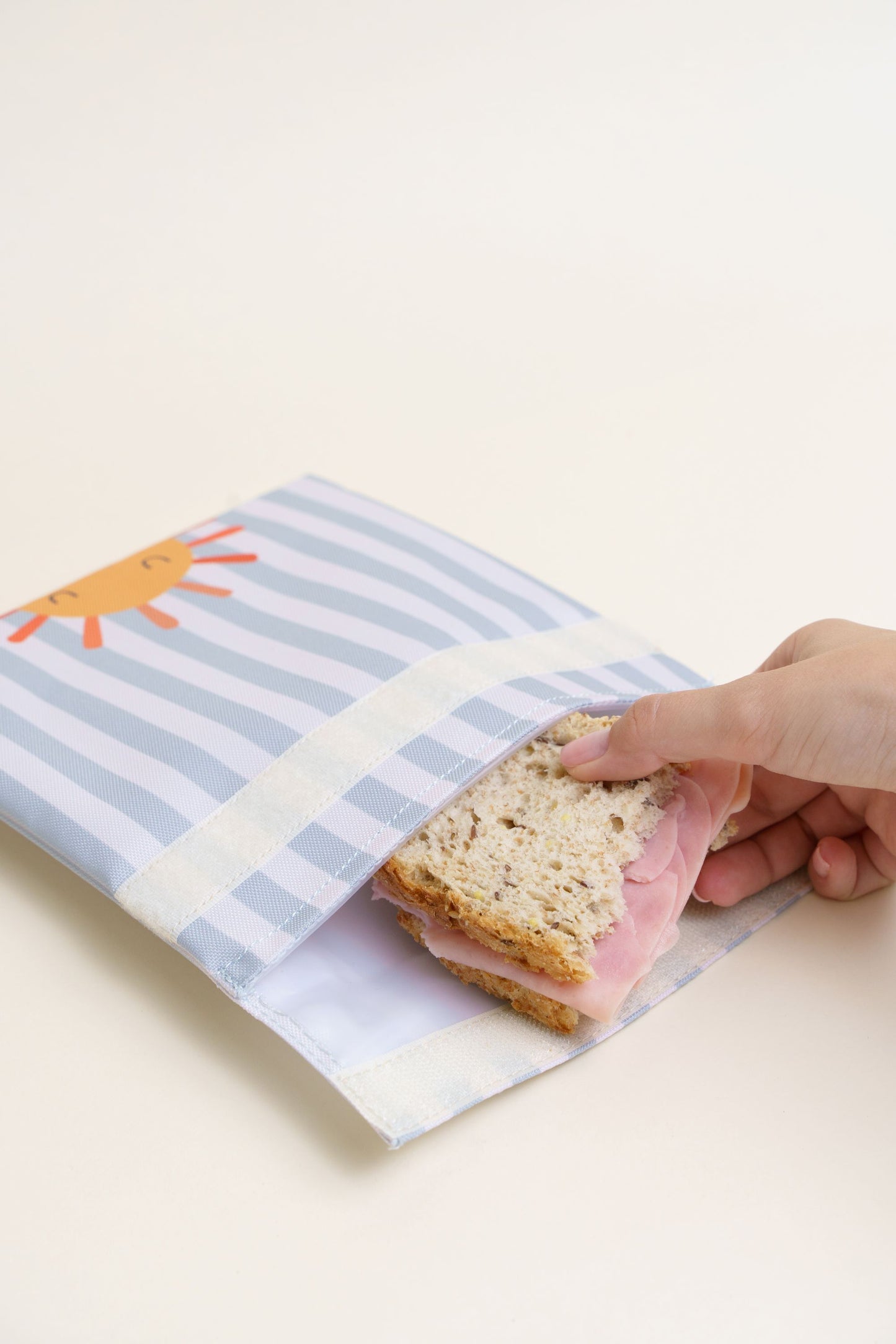 Bolsa Sandwich Limón- THE COTTON CLOUD
