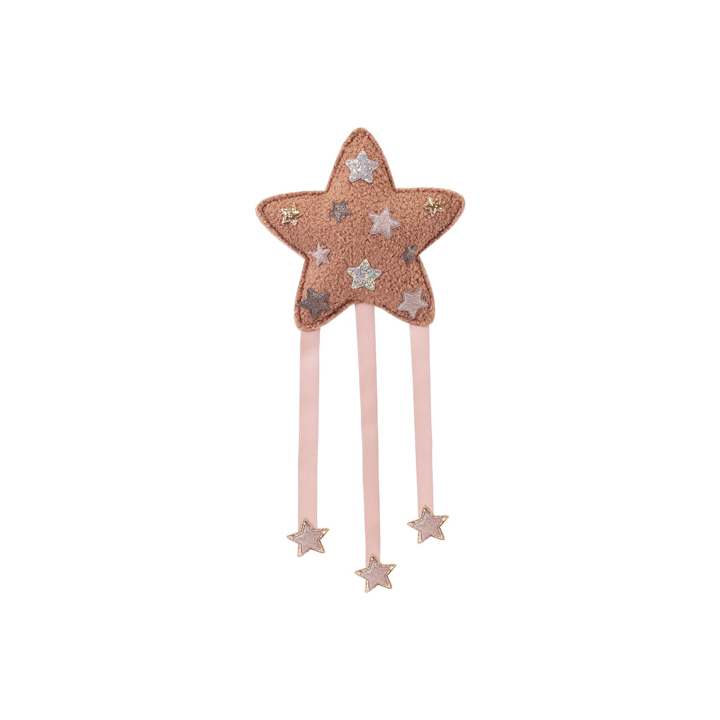 Colgador para clips Estrella chocolate-BILLY LOVES AUDREY