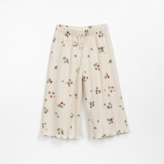 Pantalón textura con estampado- PLAY UP