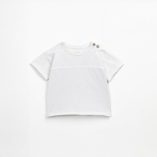 Camiseta manga corta blanca- PLAY UP
