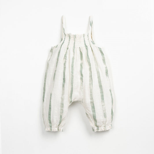 Mono estampado rayas verde- PLAY UP