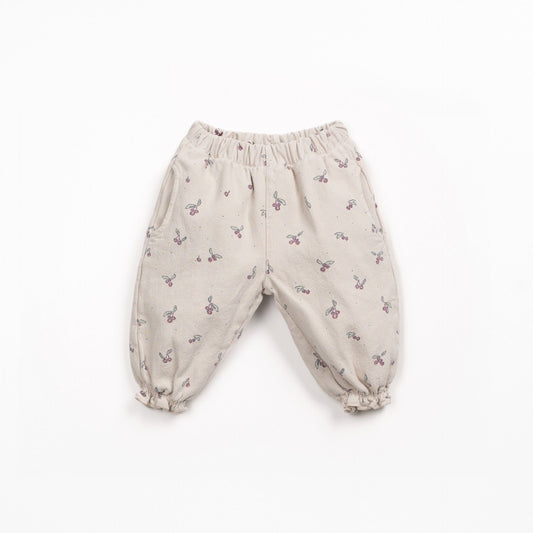 Pantalón sarga Florecitas - PLAY UP