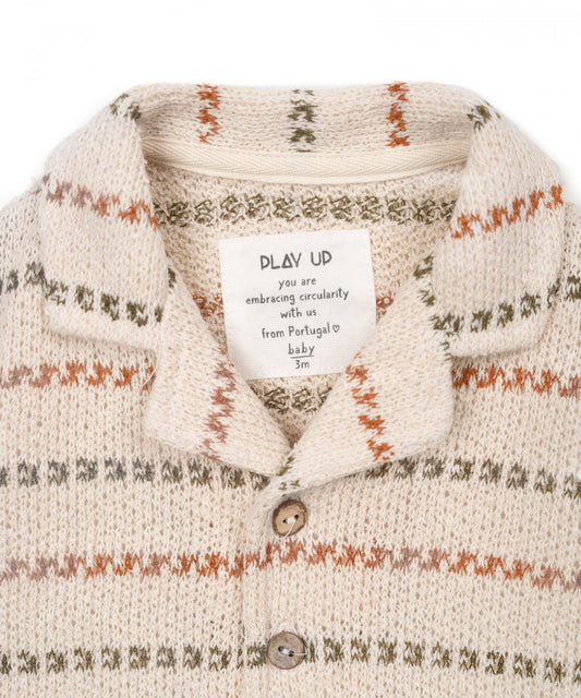 Camisa de punto a rayas - PLAY UP