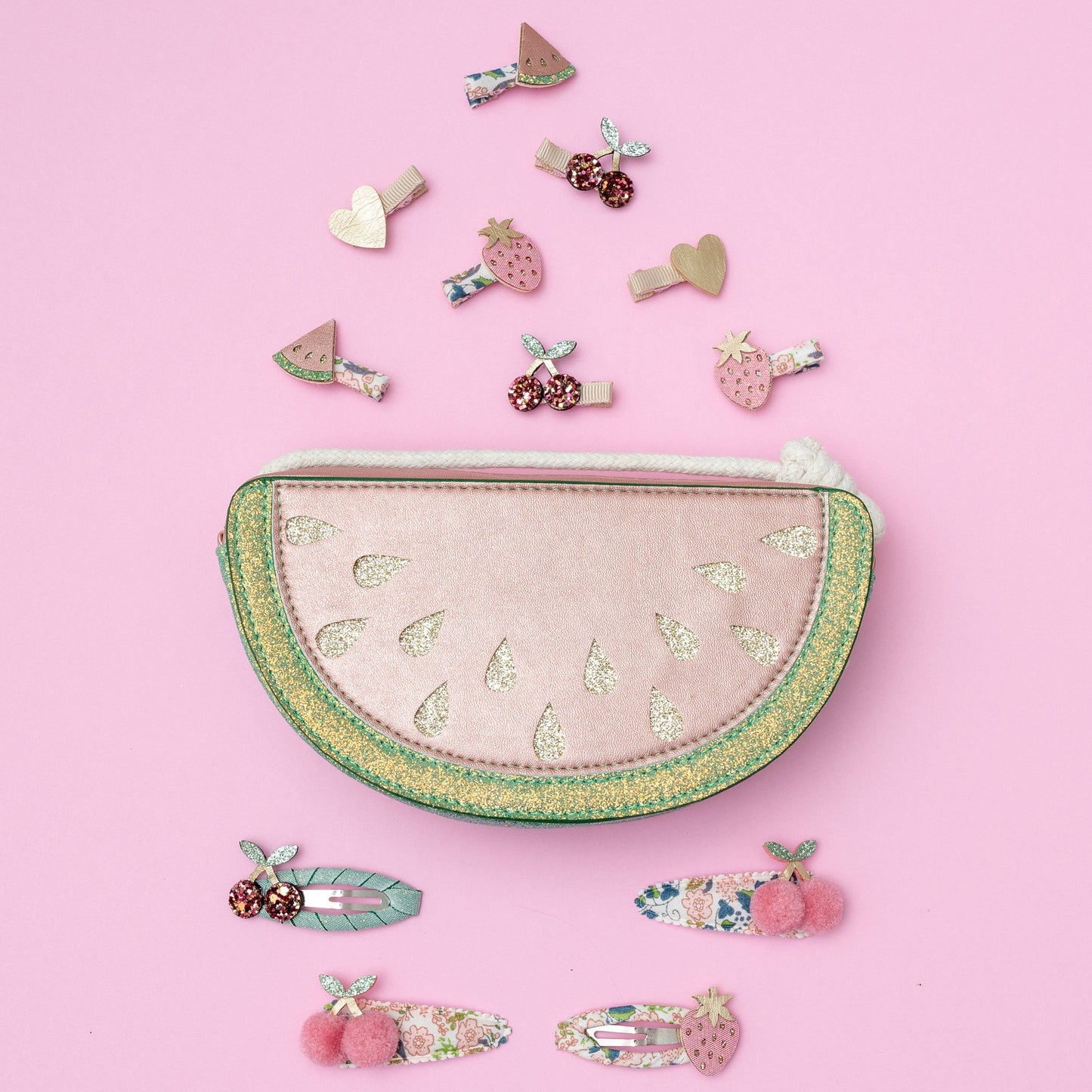 Clips Frutas Floral- MIMI & LULA