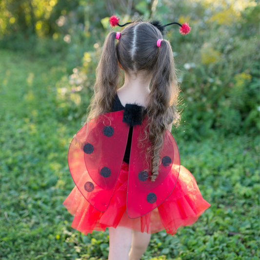 Disfraz de Mariquita con purpurina- GREAT PRETENDERS