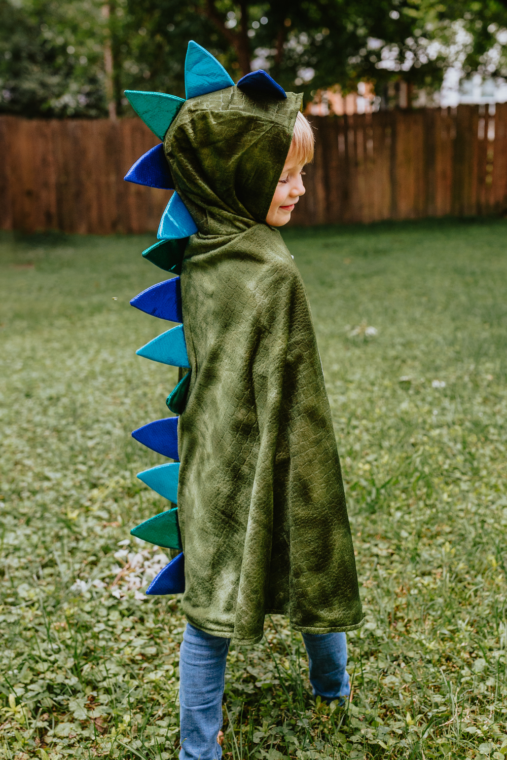 Capa Dragón verde kids- GREAT PRETENDERS