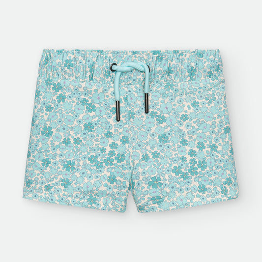 Boxer Niño Lycra Liberty Saint Tropez- WATERLEMON