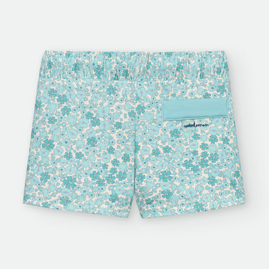 Boxer Niño Lycra Liberty Saint Tropez- WATERLEMON