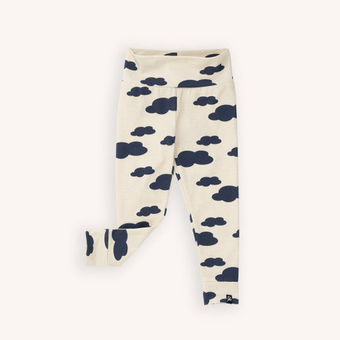 Legging con estampado de nubes- CARLIJNG