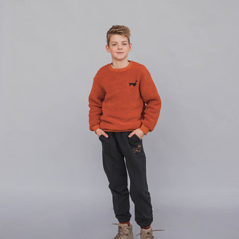 Sudadera perro bordado- CARLIJNG