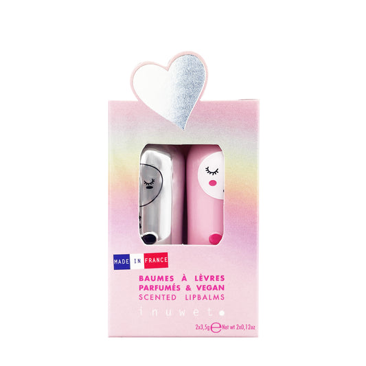 Pack bálsamo labial Chloe (Fresa y Coco) - INUWET