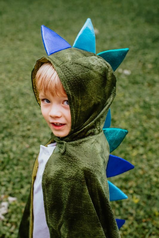 Capa Dragón verde kids- GREAT PRETENDERS