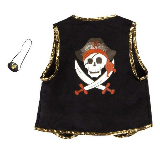 Chaleco Pirata y Parche- GREAT PRETENDERS