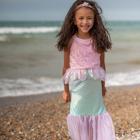 Disfraz de Sirena Rosa- GREAT PRETENDERS