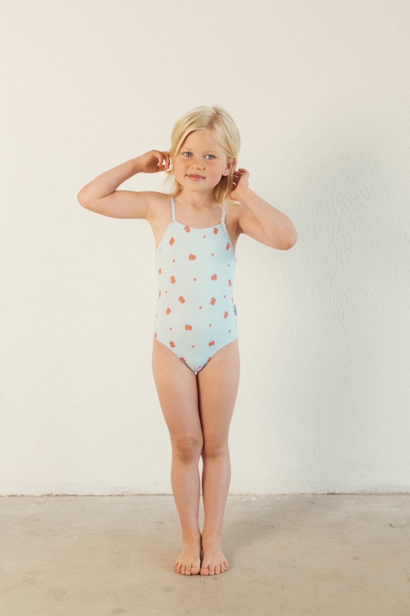 Bañador entero Niña Pulpitos- WATERLEMON