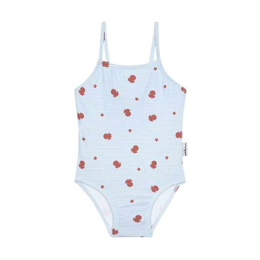 Bañador entero Niña Pulpitos- WATERLEMON