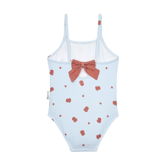 Bañador entero Niña Pulpitos- WATERLEMON