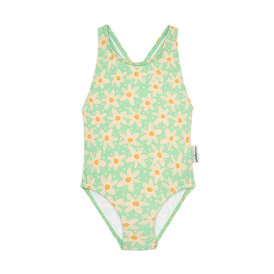 Bañador entero Niña Margaritas- WATERLEMON