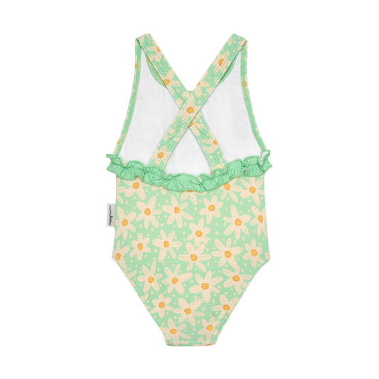 Bañador entero Niña Margaritas- WATERLEMON