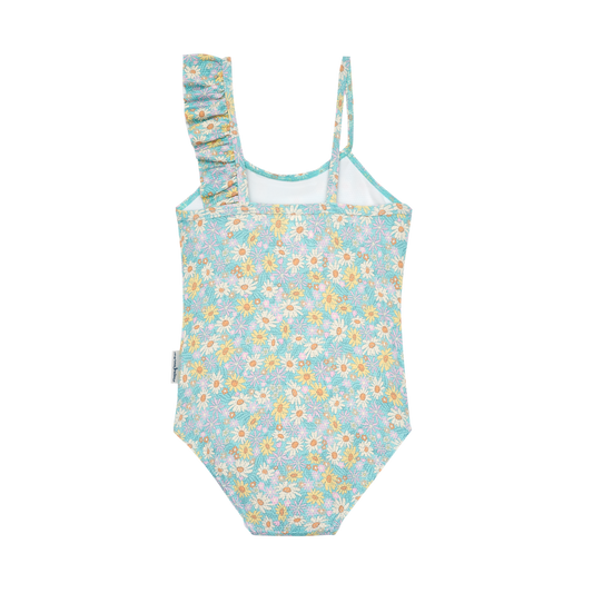 Bañador entero Niña Floral- WATERLEMON