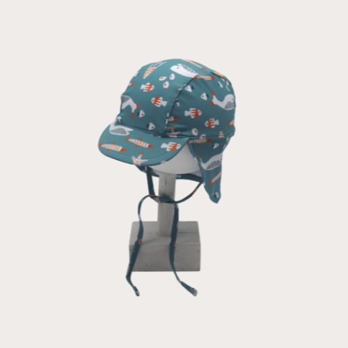 Gorro Sahara con protección solar estampados UPF 50+ - MONNUAGE