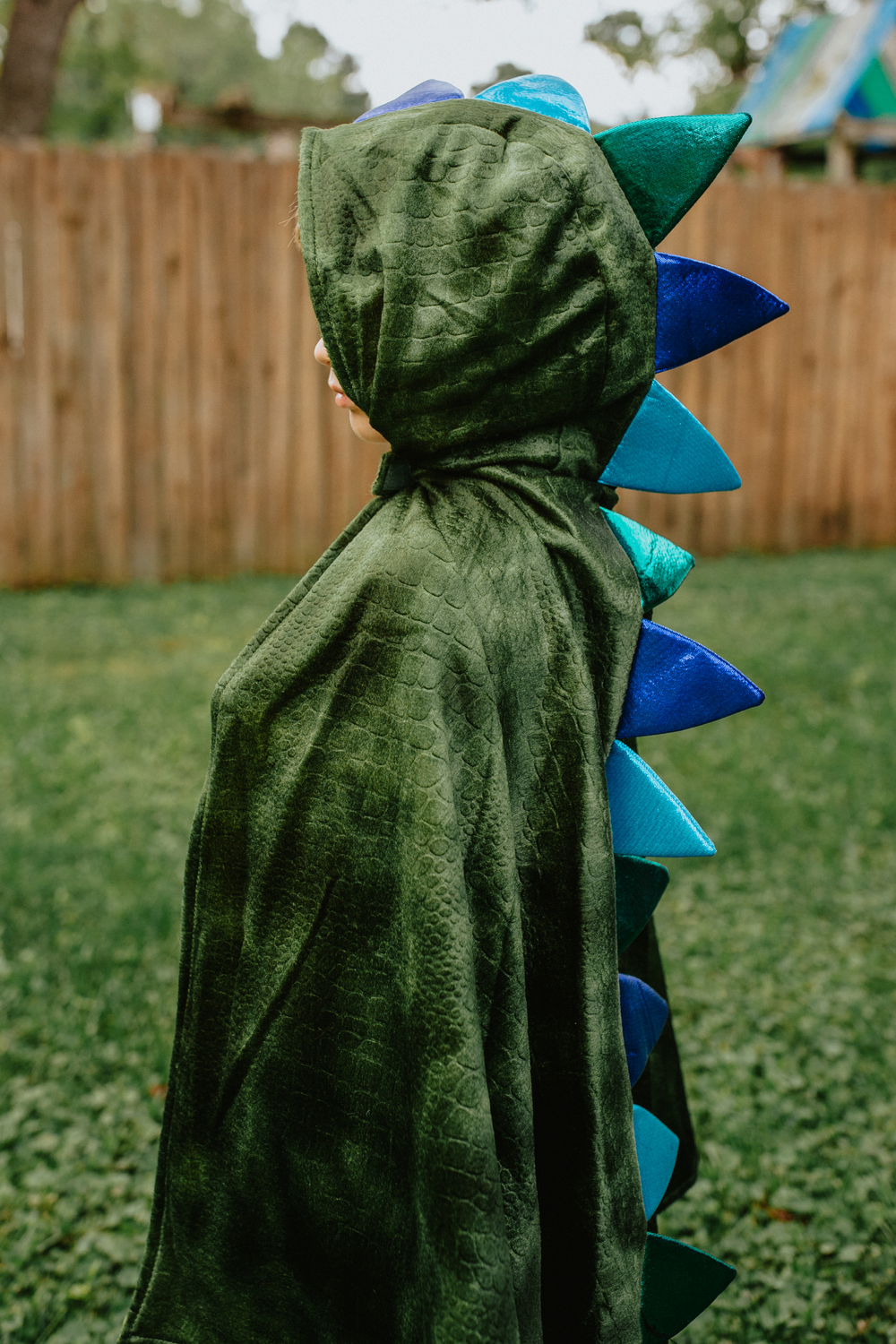 Capa Dragón verde kids- GREAT PRETENDERS